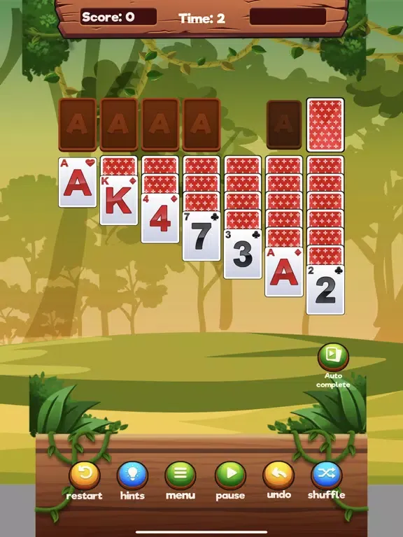 Screenshot di Classic Klondike Solitaire iPad 